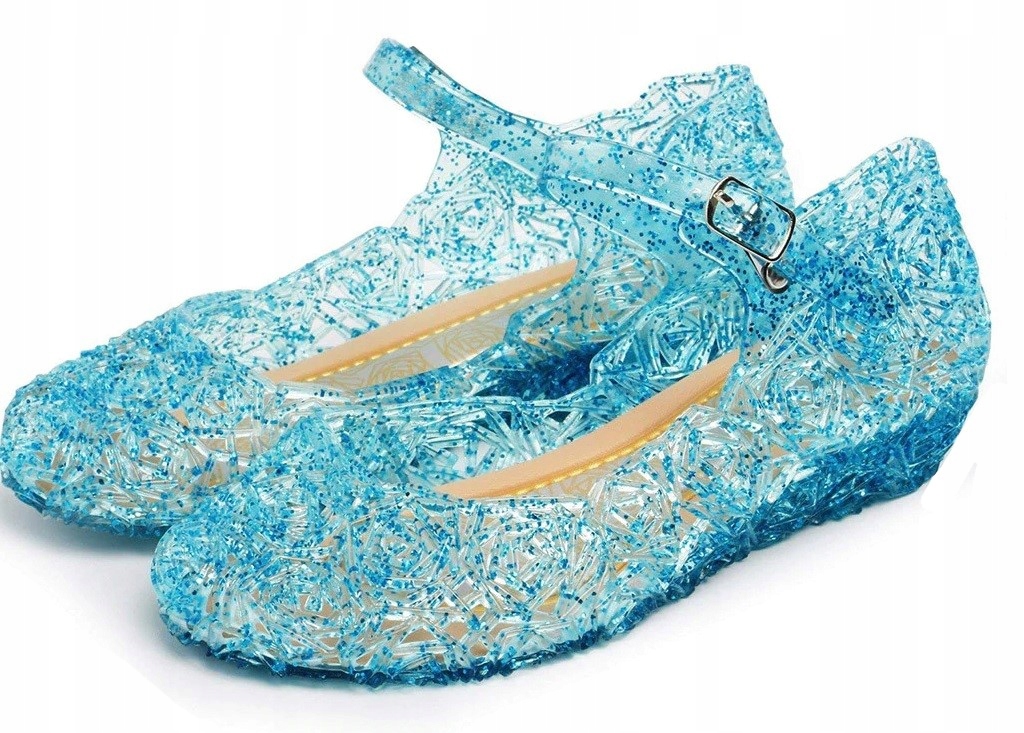 BUTY LODOWE BALETKI SANDAŁKI PANTOFELKI KSIĘŻNICZKI STRÓJ ELZA ELSA 33