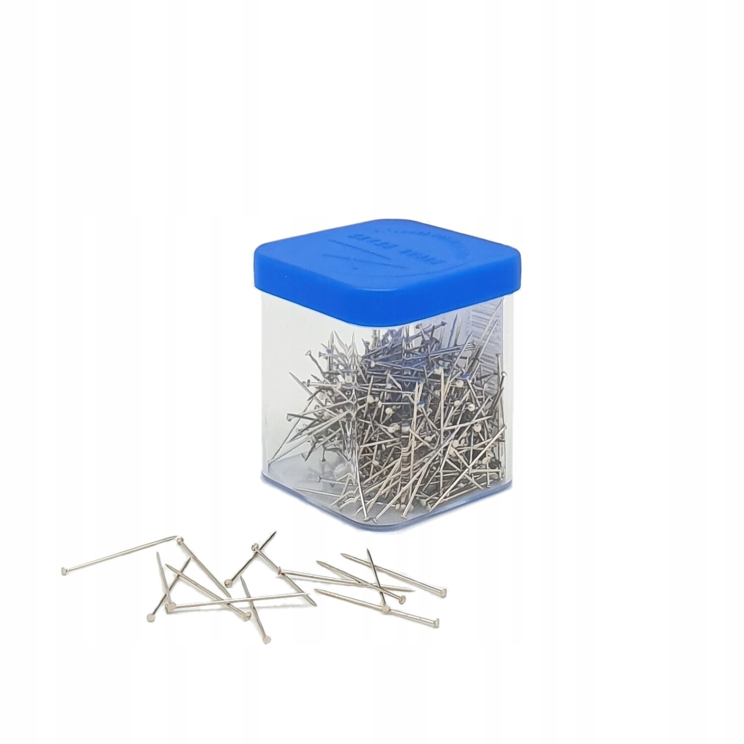 Szpilki krawieckie stalowe uniwersalne 25g 214 szt