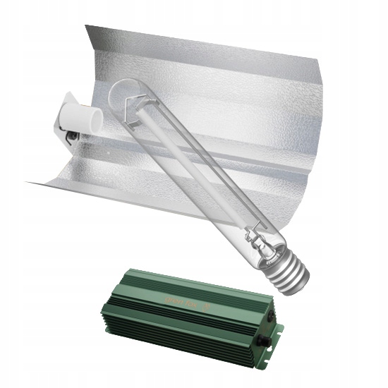 Sada perforovaného reflektoru, sodíková lampa, napájecí zdroj 600 W