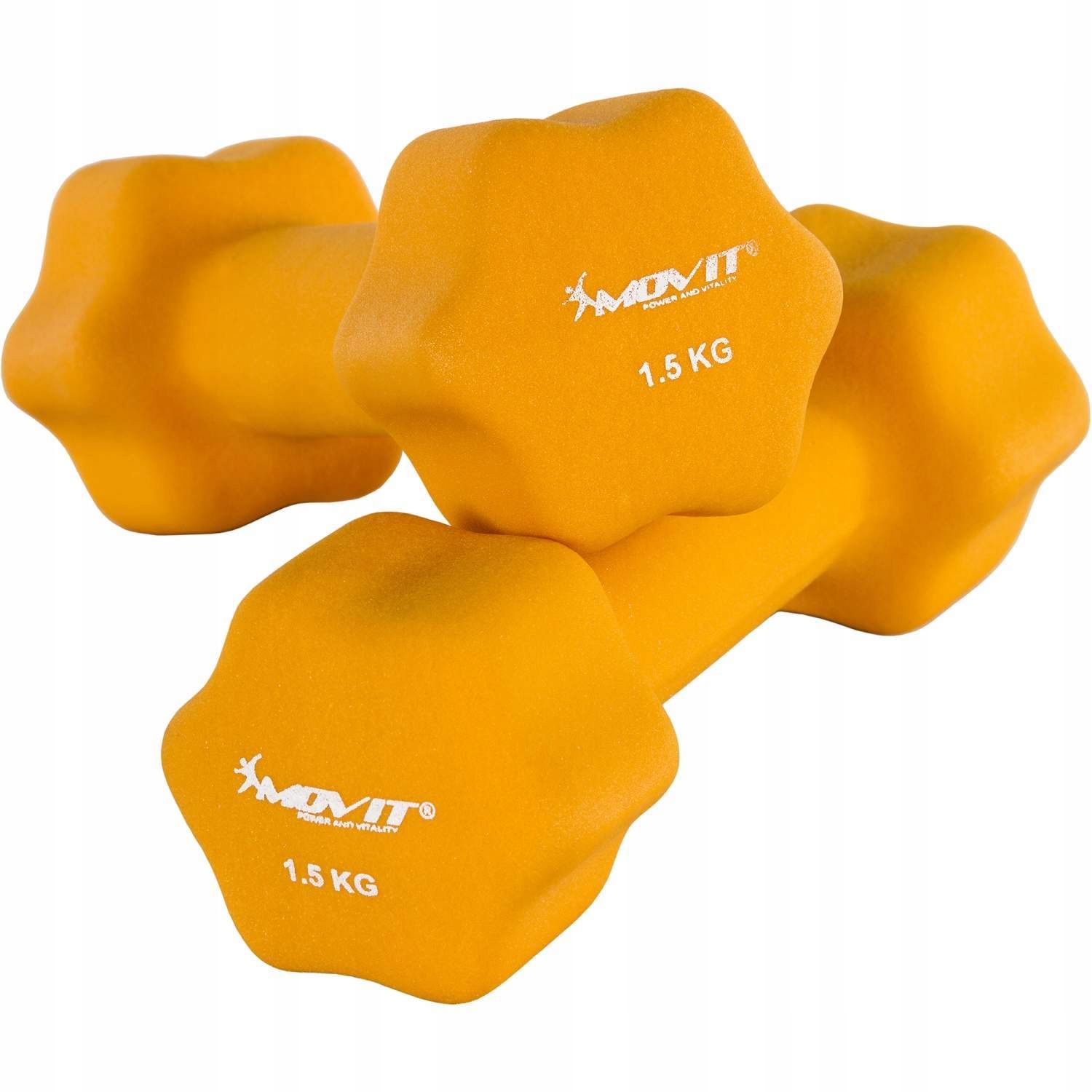 

Zestaw 2x Hantle Neoprenowe 1,5KG Fitness Aerobic
