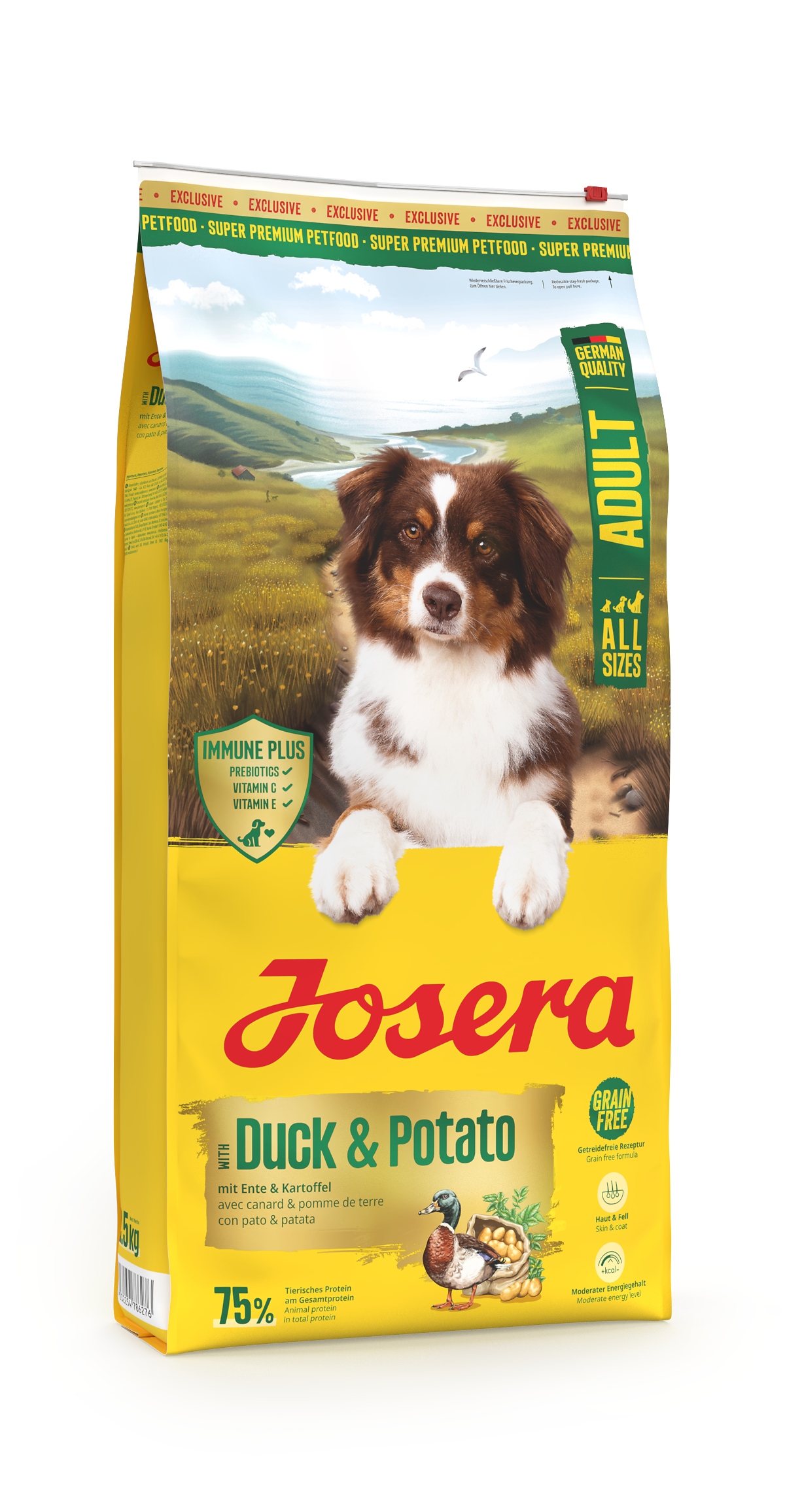 Josera Adult Duck & Potato 12,5KG