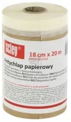 

Scley Antychlap Papierowy 18 cm x 20 m