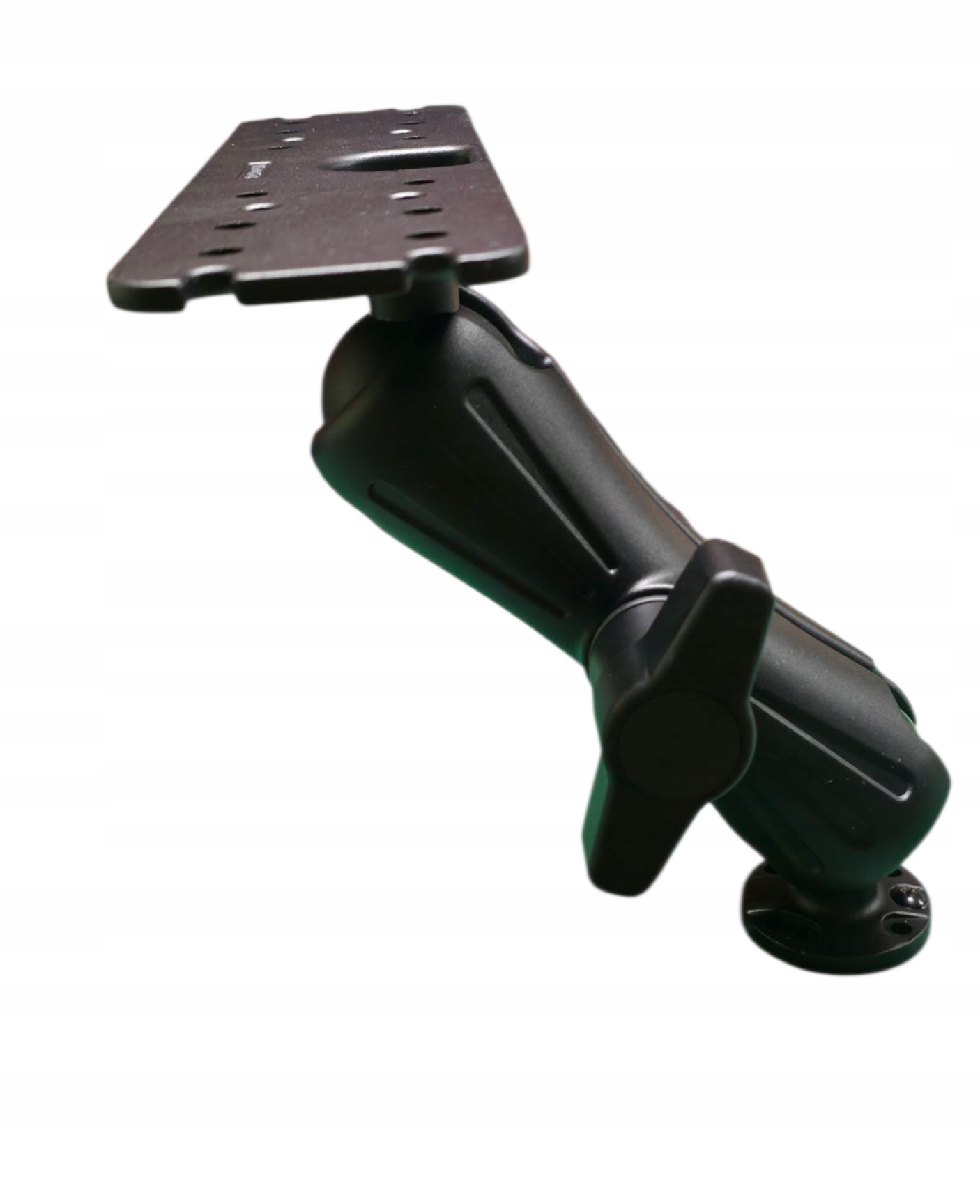 Uchwyt Echosondy Kule 2,25" Ramie 22cm Mocowanie Na Pokład Płyta B Duża