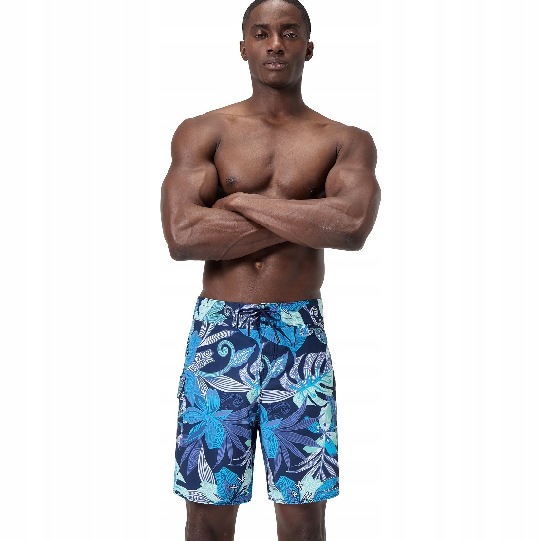Kraťasy plážové šortky k bazénu Speedo Print BoardShort velikost L
