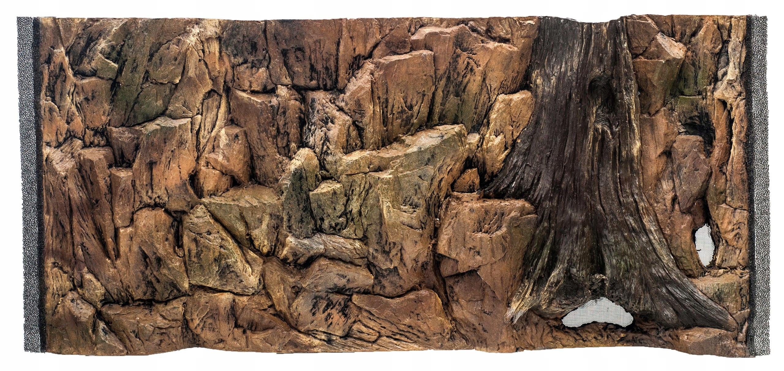 Levně 3D Strukturální Pozadí Standard Pro Akvárium 100x50 cm