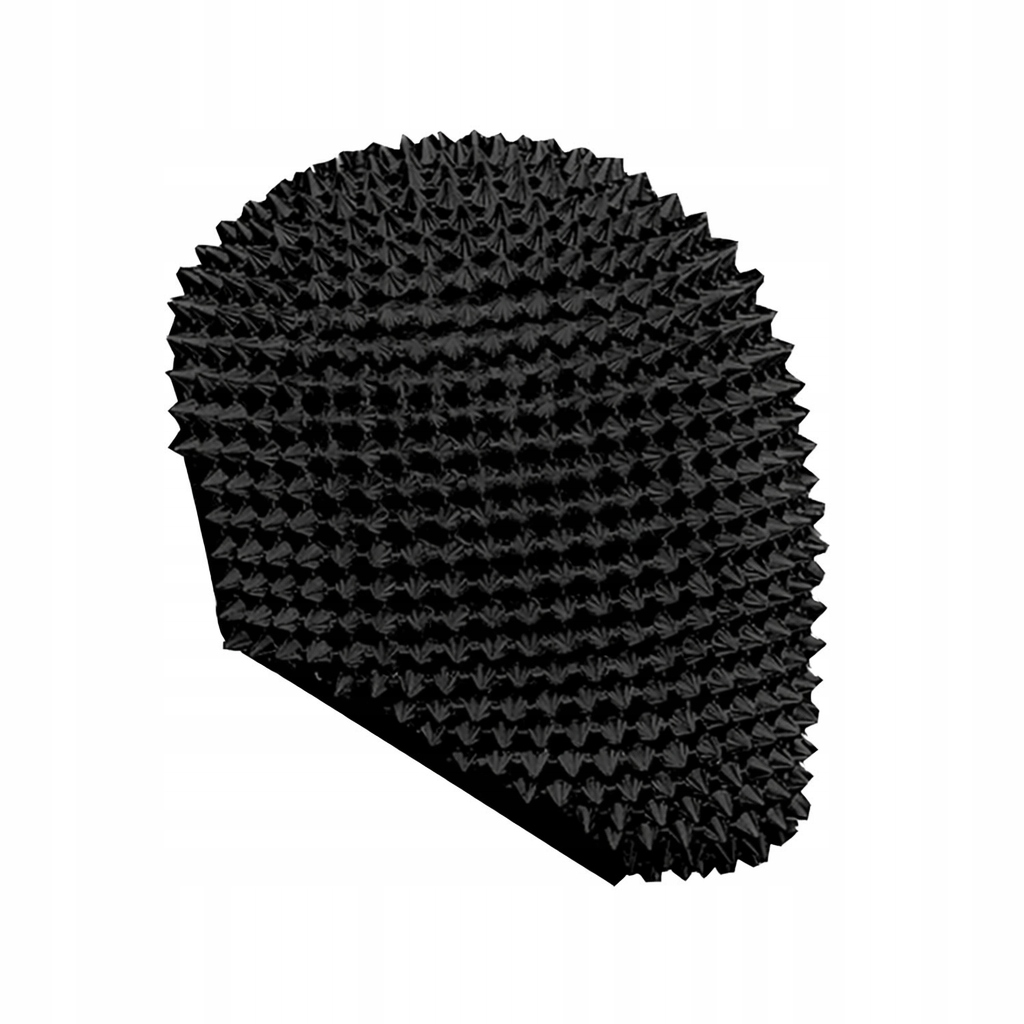 Černá maska s hroty, originální doplněk pro cosplay a tematické akce