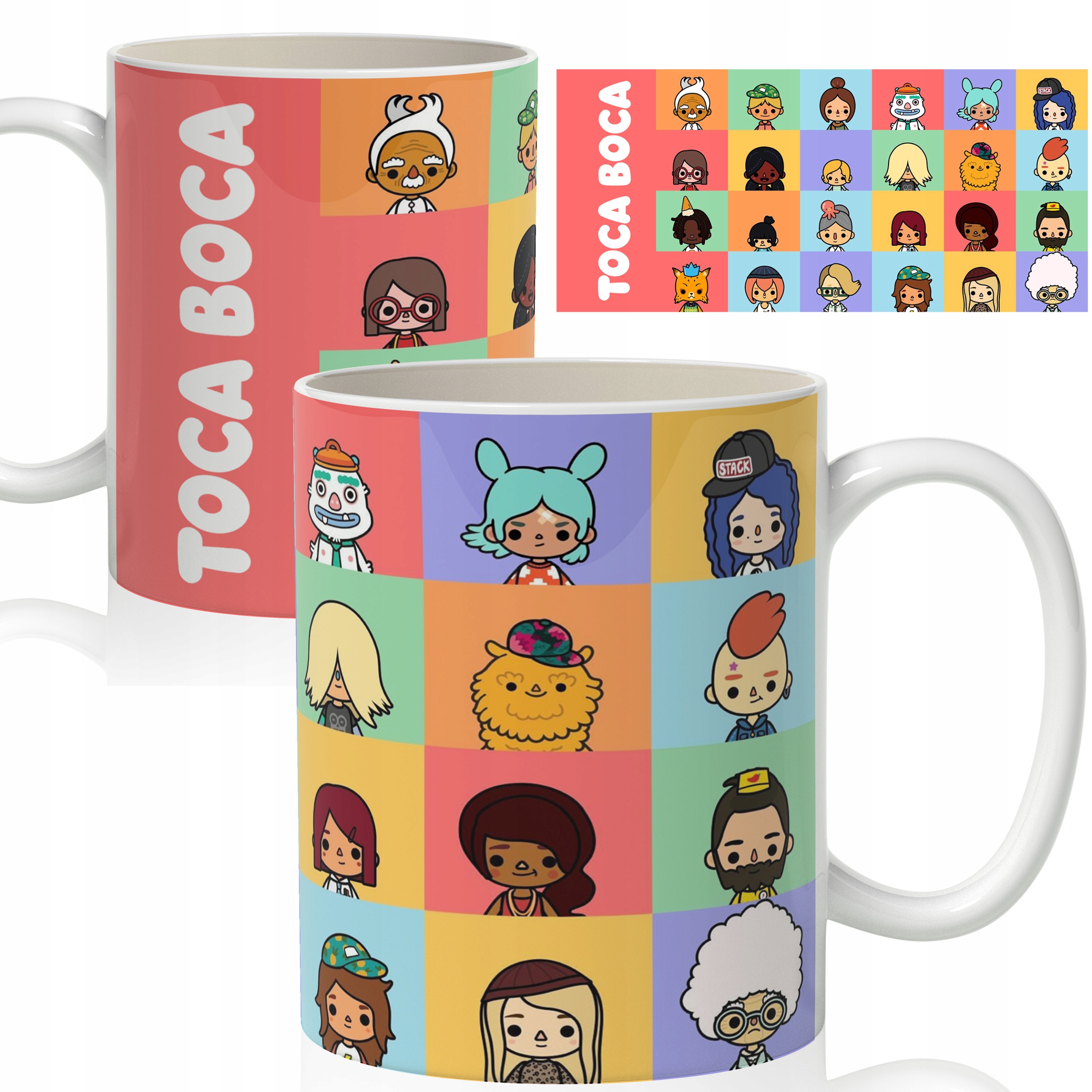 

Kubek dla Dzieci Toca Boca Life World Imię