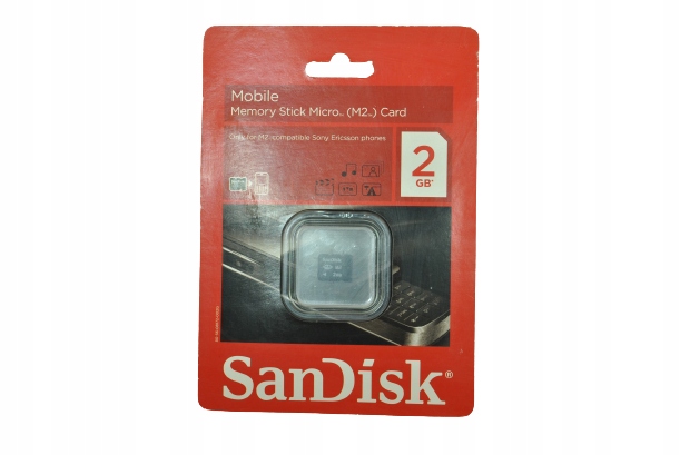 

Karta pamięci SanDisk Memory Stick Micro M2 2GB