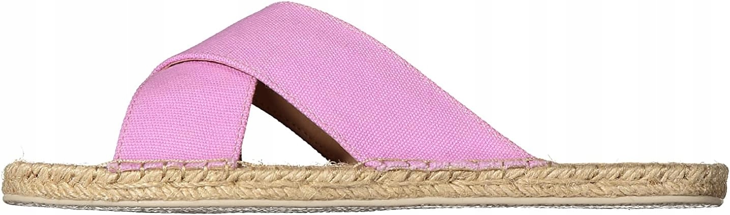 Paez Růžové Nazouváky Z Tkaniny Na Jutové Podrážce 39 J0A