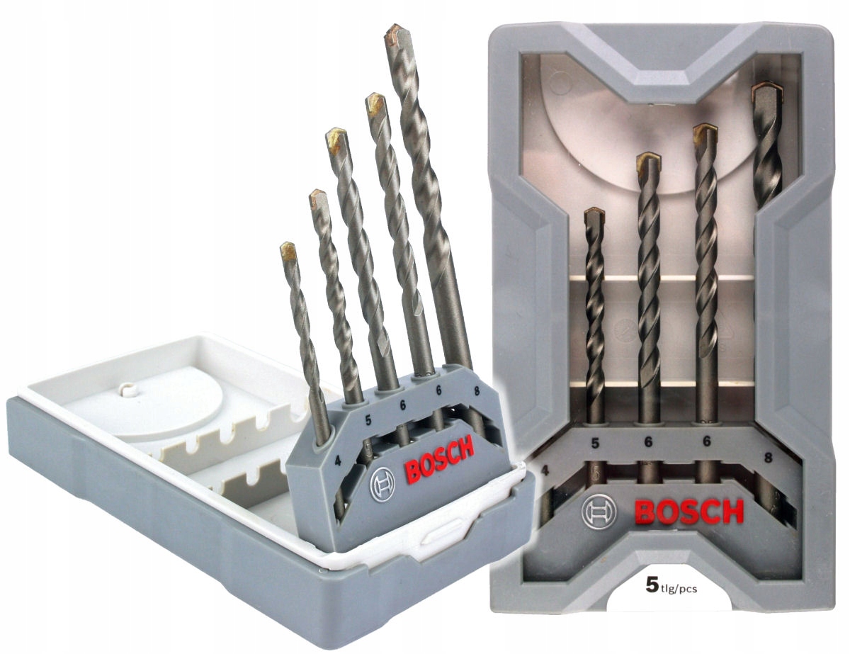 

Bosch Wiertła Do Betonu I Cegły 5 sztuk X-line