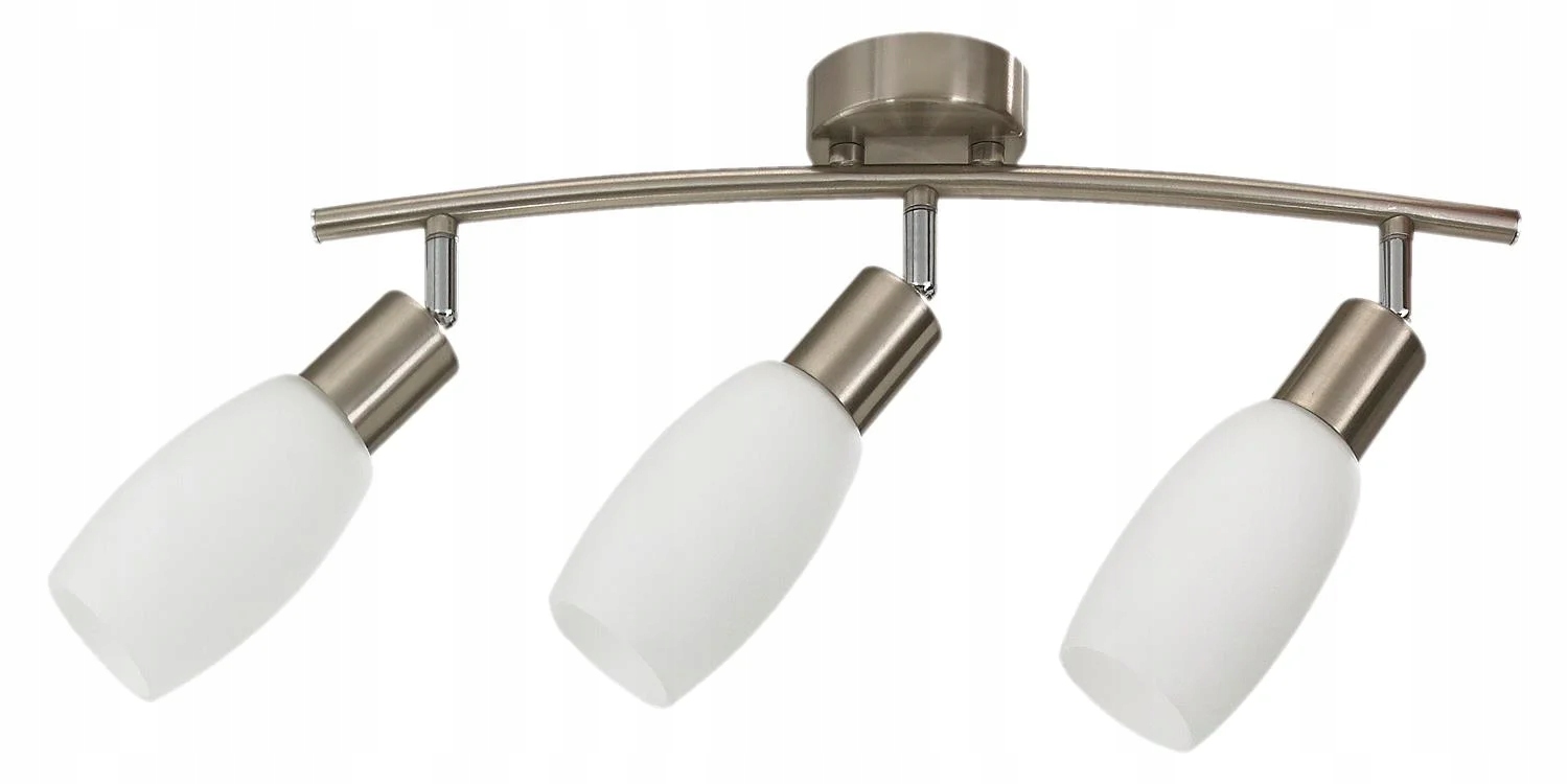 Stropní svítidlo patina skleněná stínidla trojité do obýváku předsíně Lampex