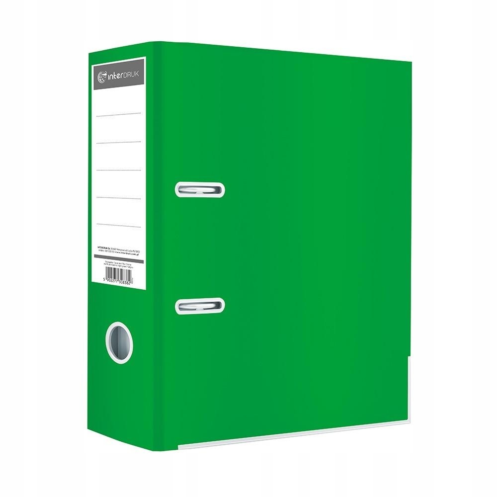 Segregator A4/75K jasnozielony błysk Marka Interdruk