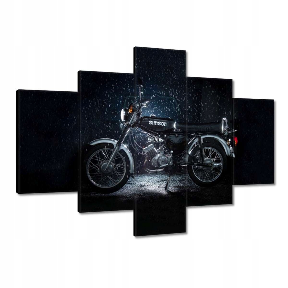 Obrazy 100x70 Simson S51 Čtyřrychlostní Simsonek, čtveřice dvojs