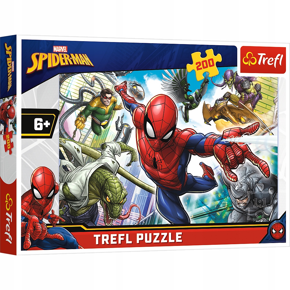 

Puzzle 200 Spiderman Marvel Goblin Octopus Trefl