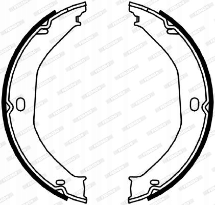 ZESTAW SZCZĘK HAMULCOWYCH, HAMULEC POSTOJOWY Stan opakowania oryginalne