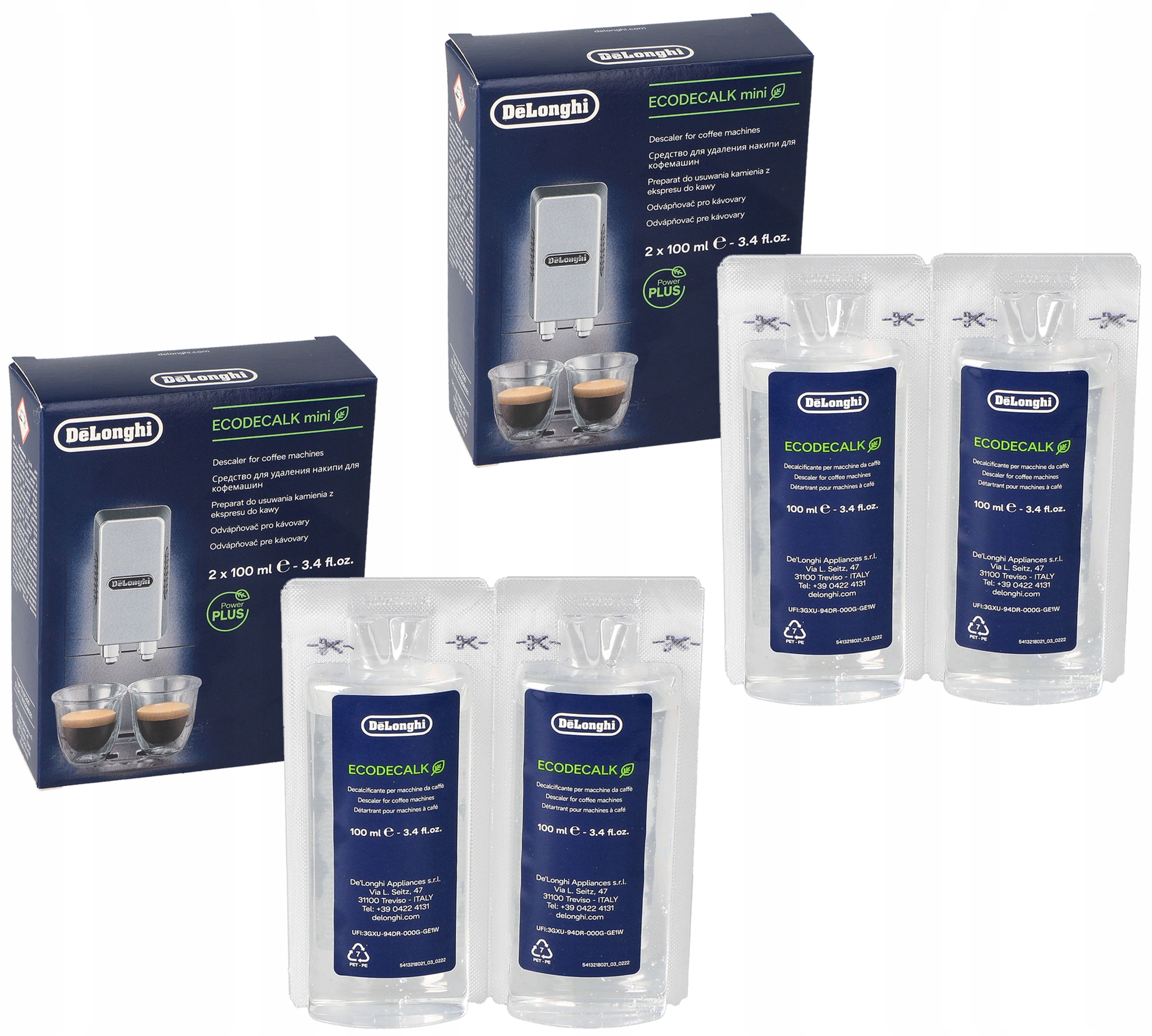 

Odkamieniacz Delonghi Ecodecalk 4x 100 ml Oryginał