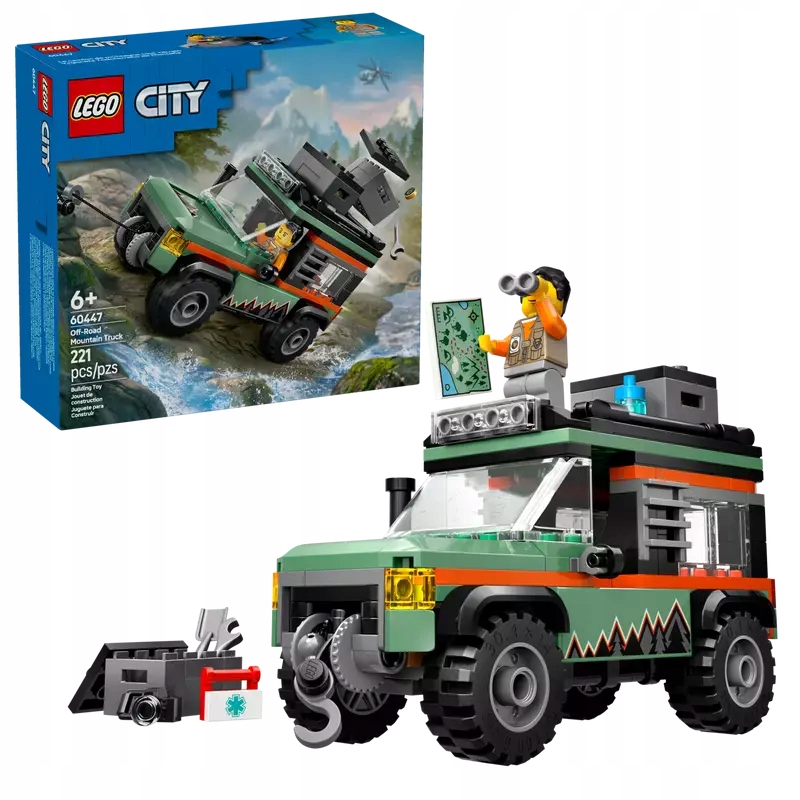 Lego City Horský terénní vůz 4x4 60447