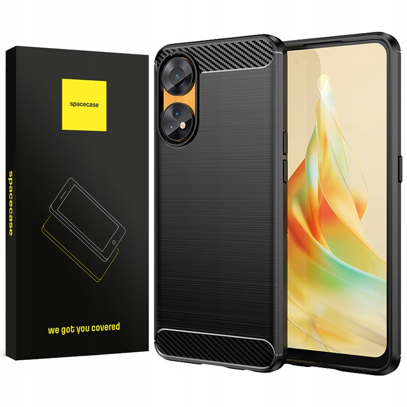 

Etui Do Oppo Reno 8T Spacecase Carbon Obudowa Case