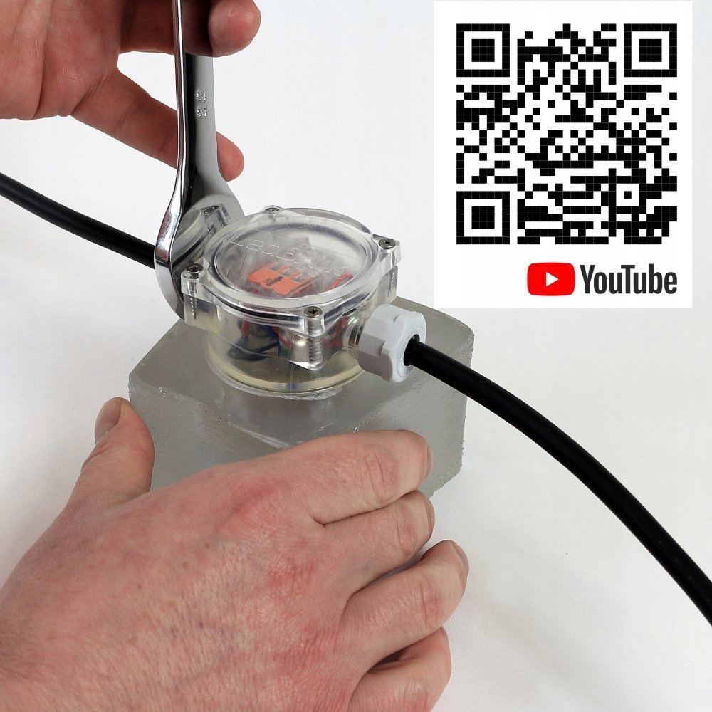 10x LedBruk Świecąca Kostka Brukowa LED Granit CCT Rodzaj kostka