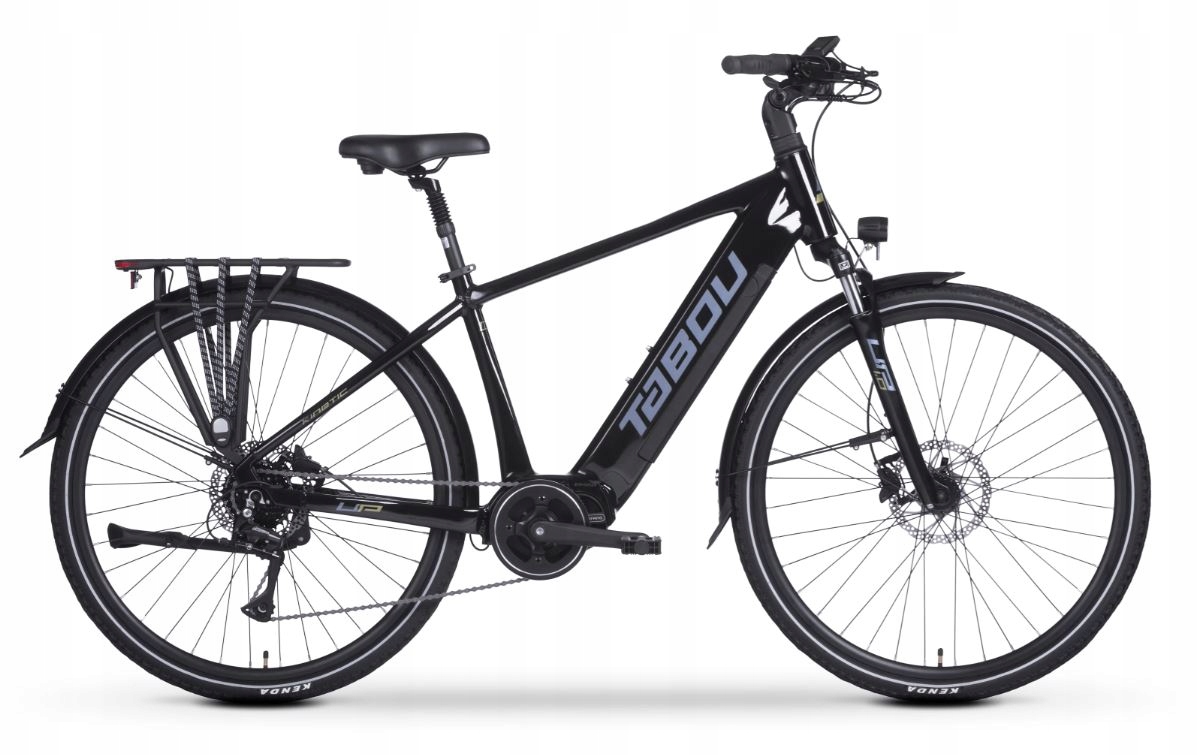 Rower elektryczny Tabou Kinetic Up 1.0 Black gold 20"