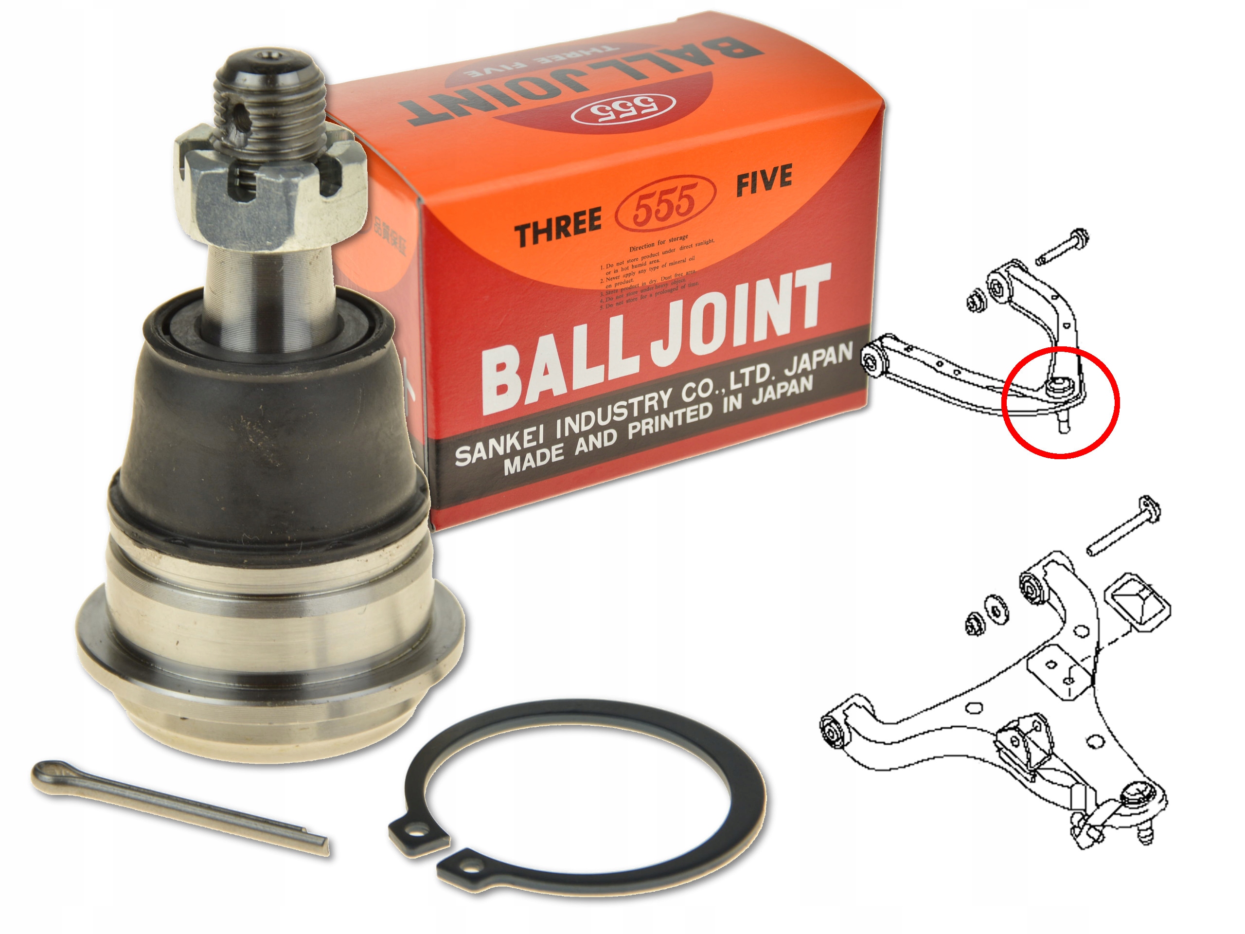 NISSAN ARMADA 03- SWORZEN РИЧАГА ПЕРЕД GORNY