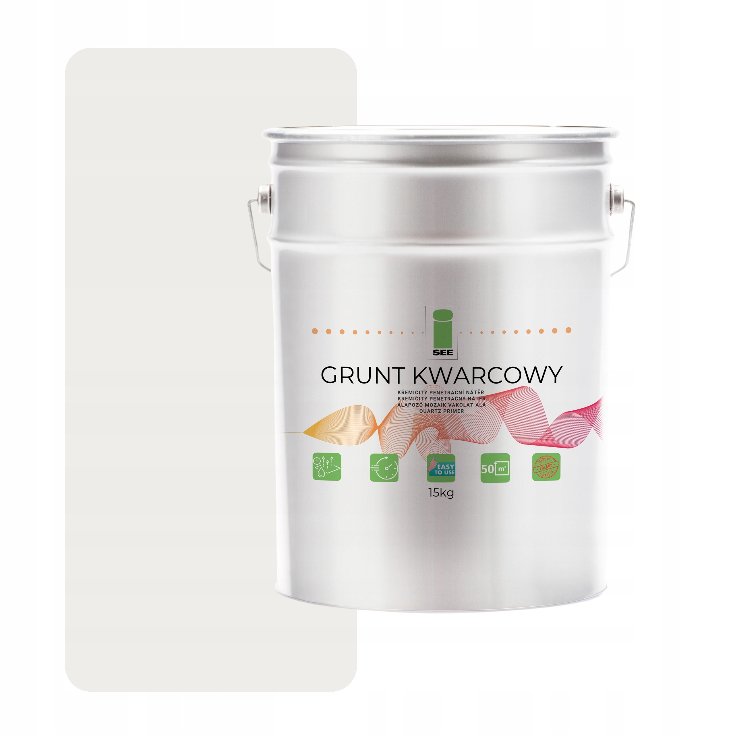 Křemenný Podklad Pod Silikonovou Omítku 15kg Bílý F102