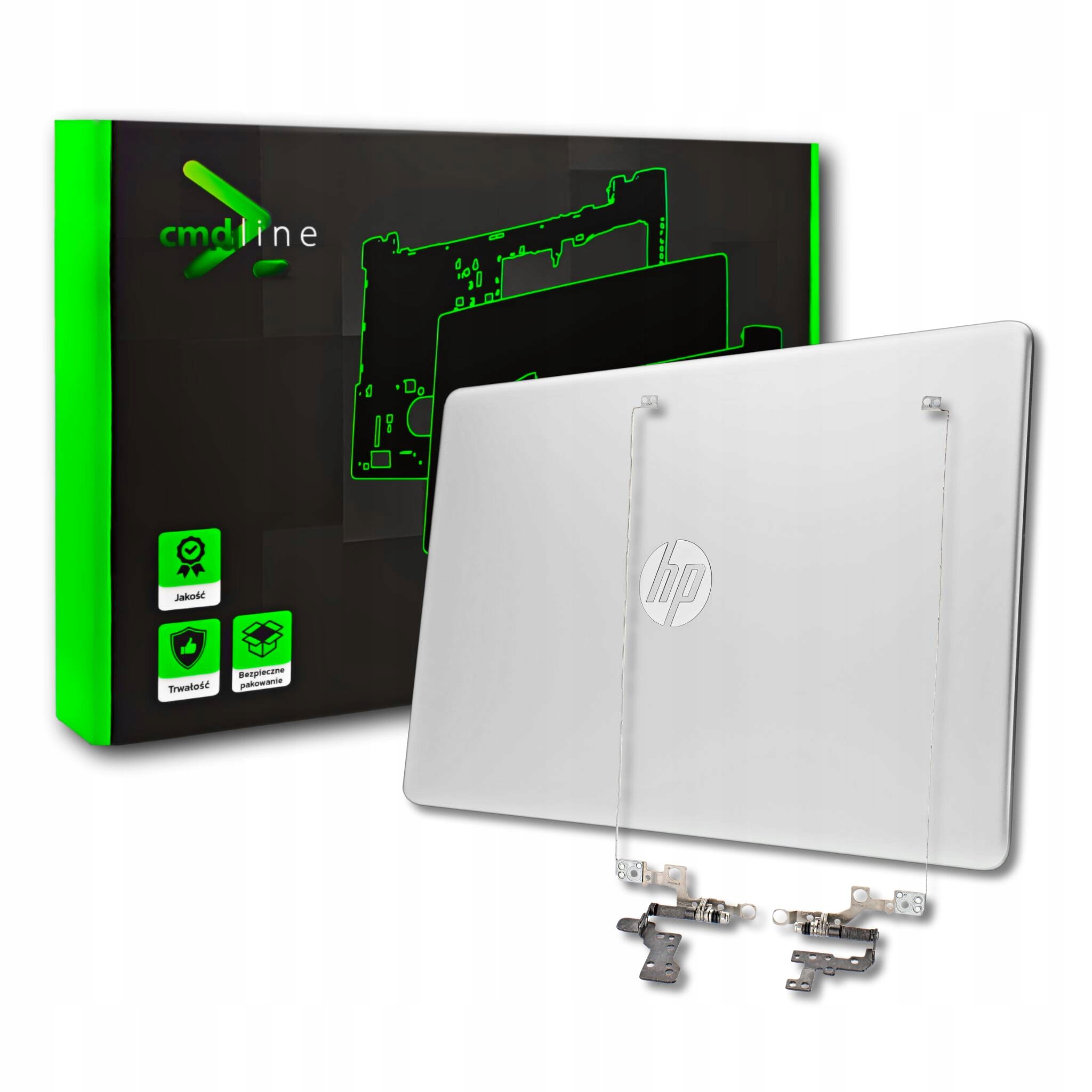 Klapa Matrycy Zawiasy Do Hp 15-DY 15-EF 15S-EQ 15S-FQ Sil