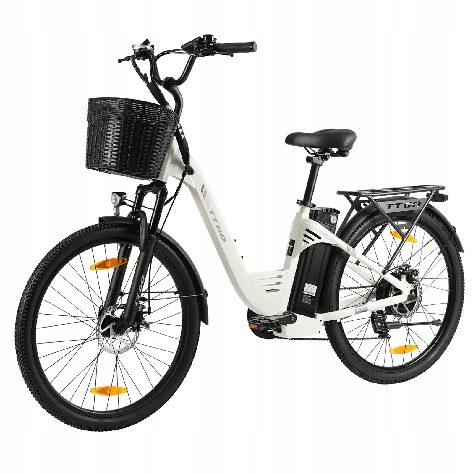 Miejski Rower Elektryczny dla mężczyzn i kobiet Ttgo C2 Pro 250W 52NM 36V 18AH 25KM/H