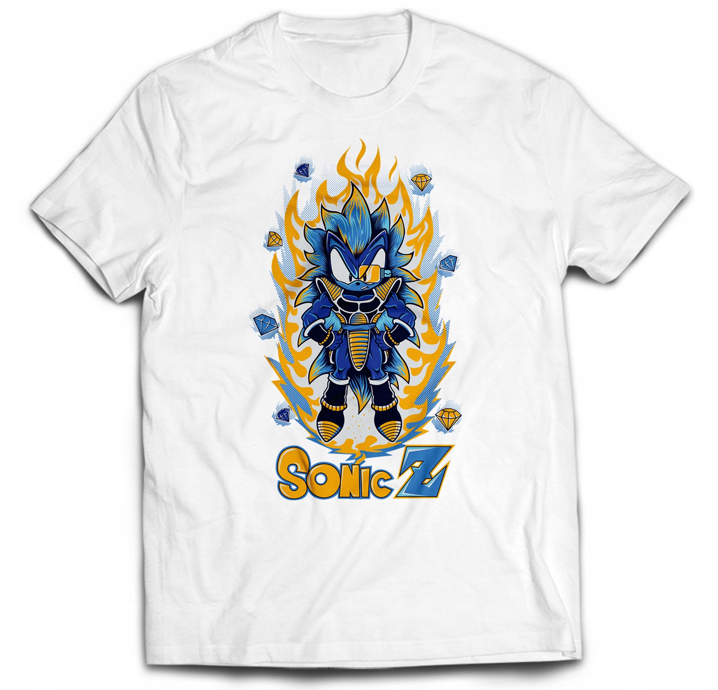 

Koszulka Mashup Dragonball Vegeta Sonic Z M