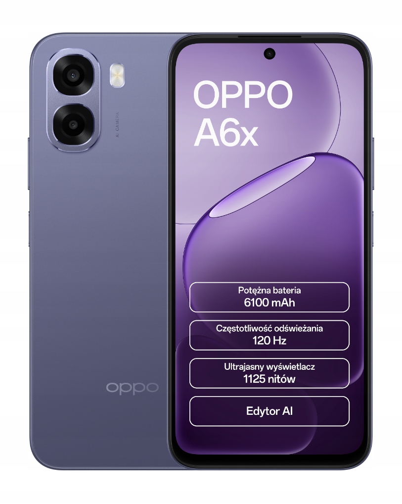 Oppo A6x 4/128 Gb 4G Ciemnofioletowy