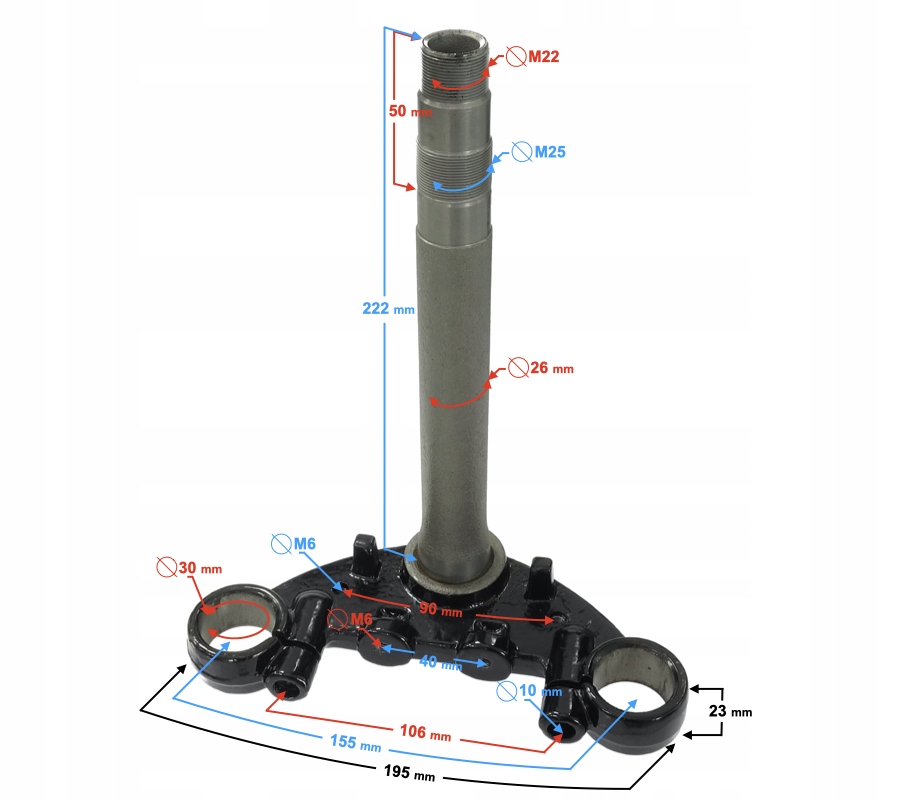Tyč Na Motocykl Travel 125 Martinelli