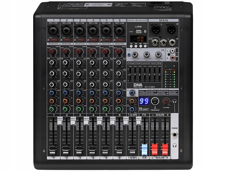 Mikser audio DNA HLC 6 MK2