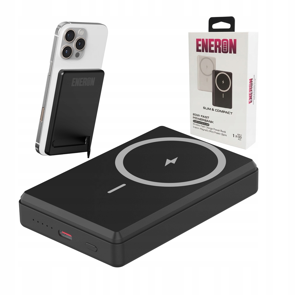 Powerbank Eneron 5000 mAh czarny