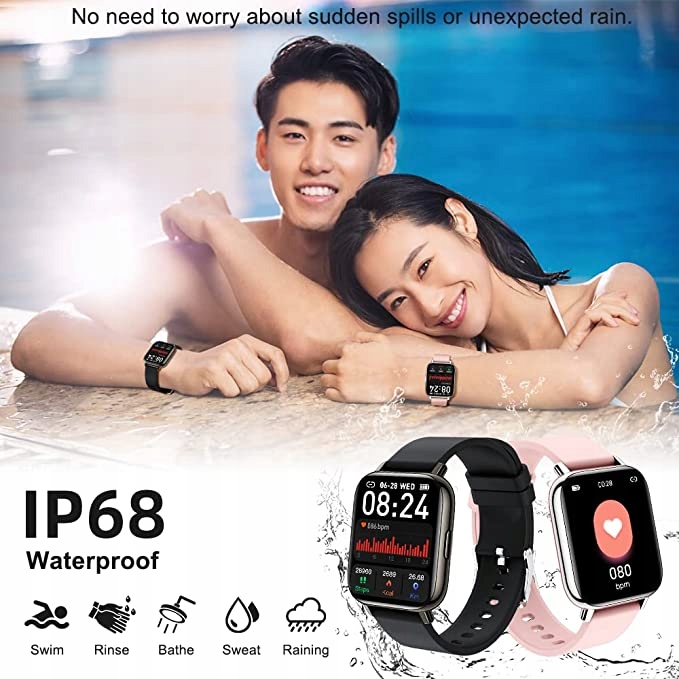 Smartwatch MOLOCY różowy Model inny