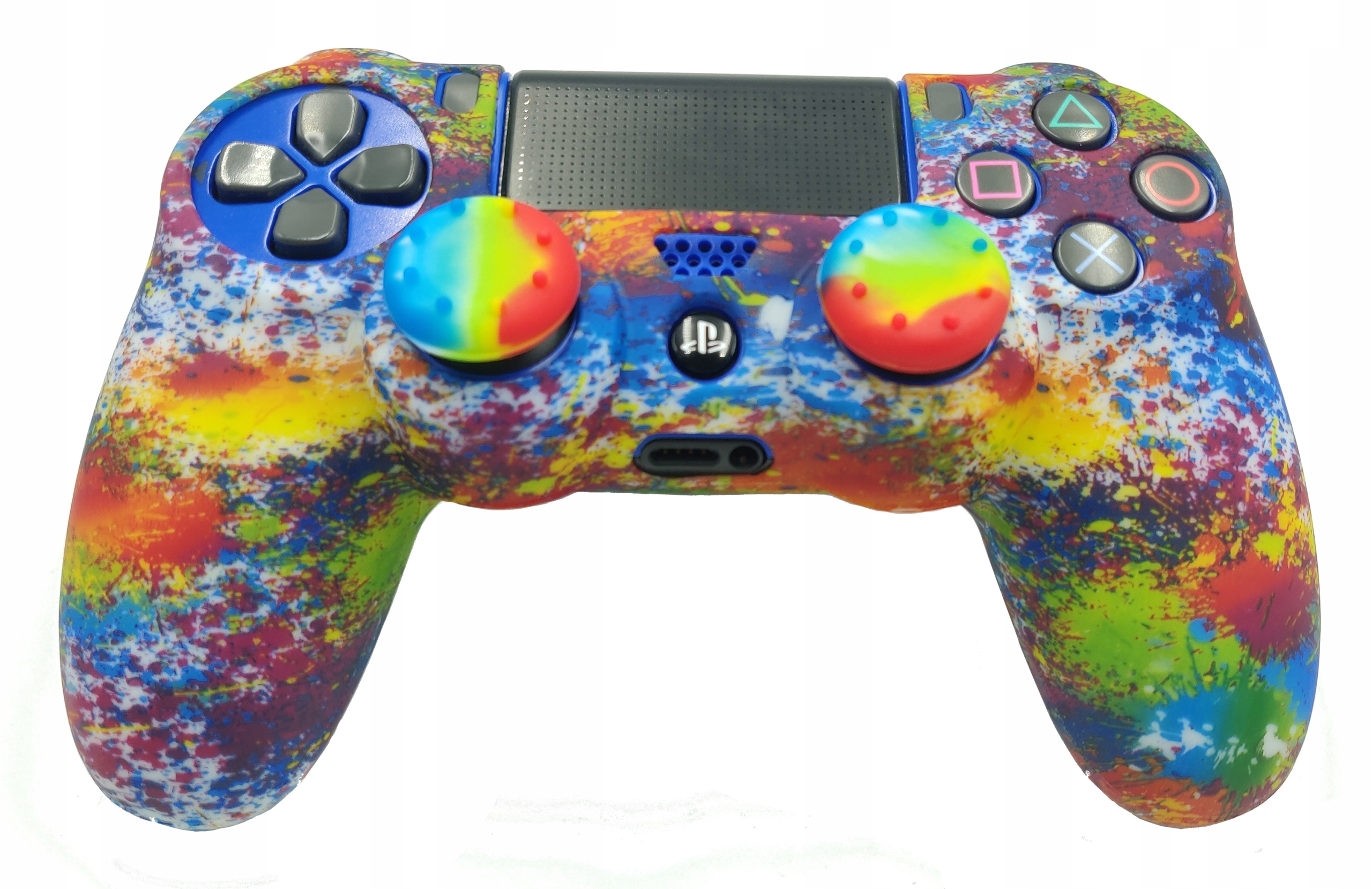 ETUI SILIKON NAKŁADKA OSŁONA POKROWIEC NA PADA DUALSHOCK PS4 +2 GRIPY