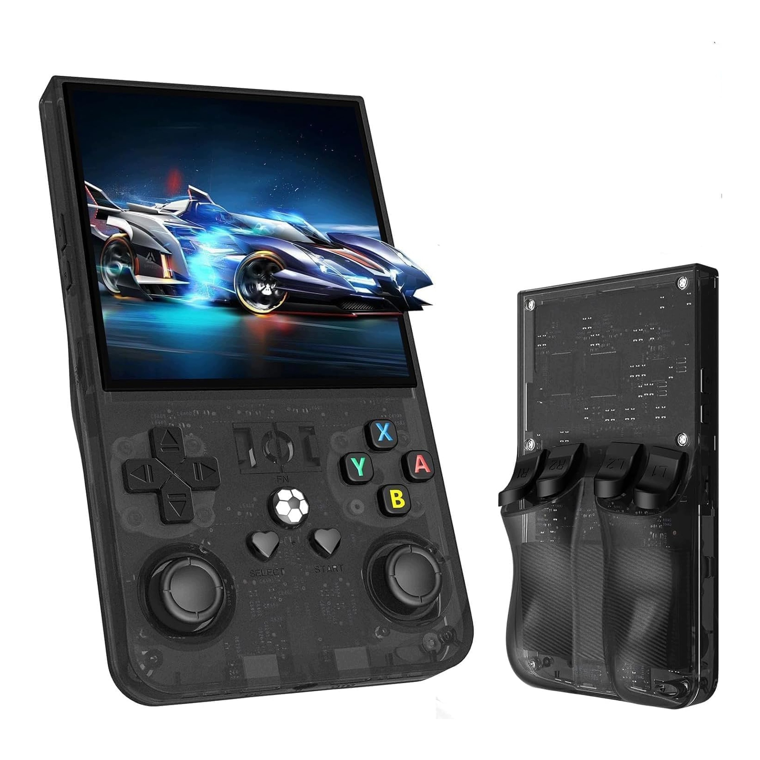 Herní Konzole R36MAX Obrazovka Ips Retro Styl Přenosný Gamepad Emulátor