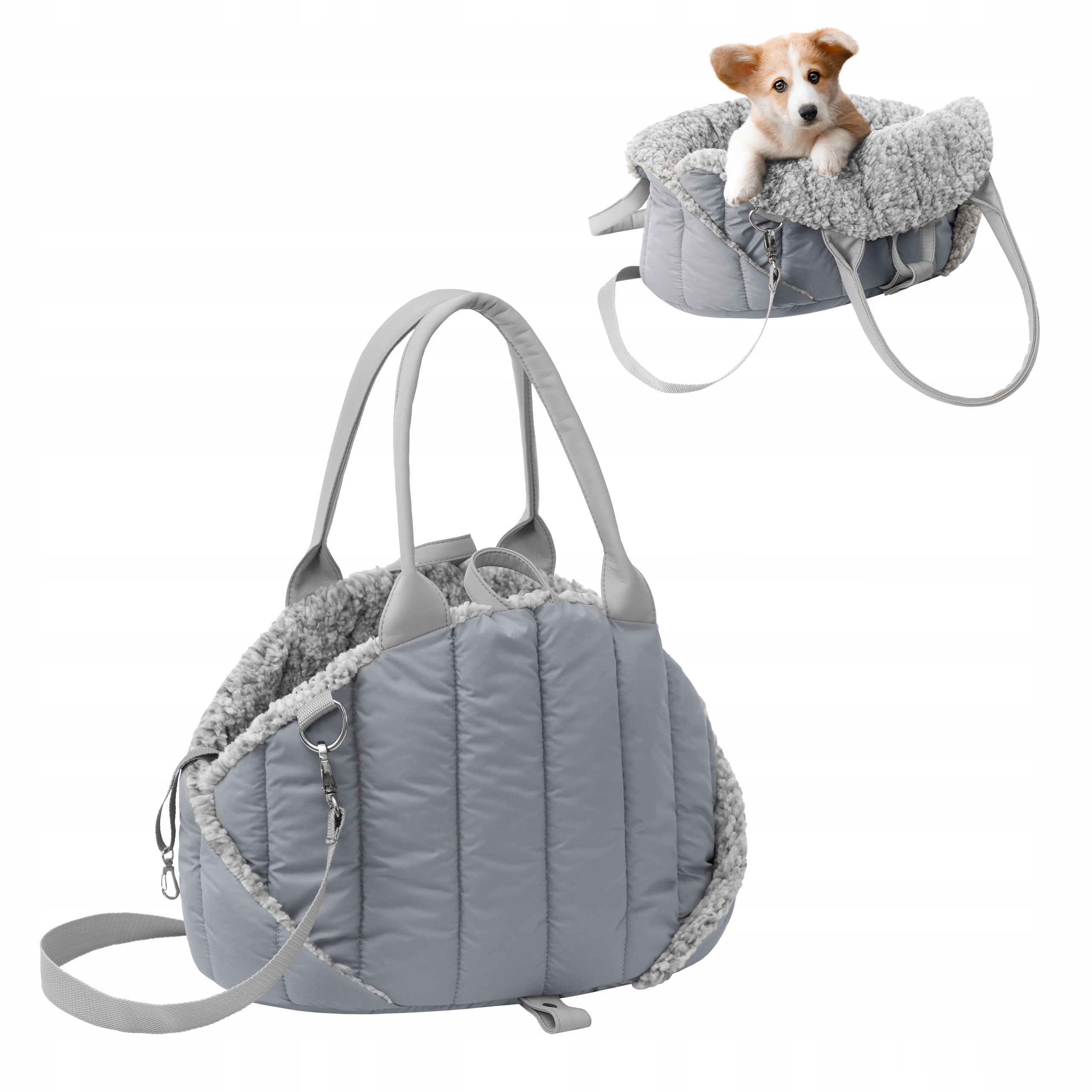 Transporter Mała Torba Nosidło dla psa kota 3w1 legowisko fotelik 38x42x28