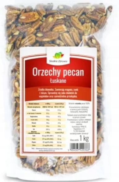 Levně Słodkie Zdrowie Pekanové ořechy pecan 500 g