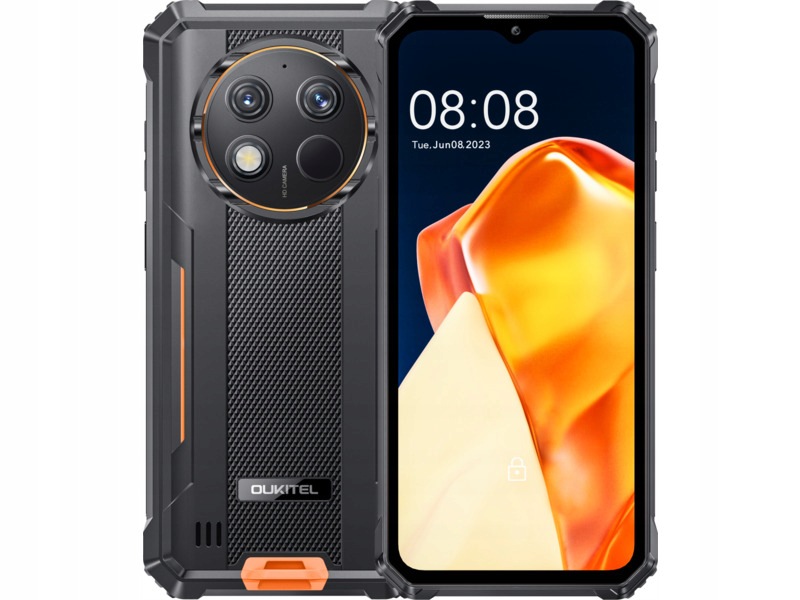 Smartfon Oukitel WP28E 4/64GB 6.52" Pomarańczowy