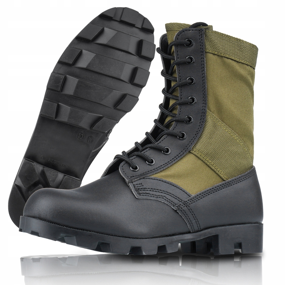 Mil-Tec Buty Wojskowe Us Jungle Boots Zielony rozmiar 41