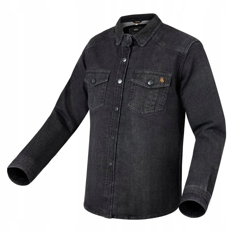 Motocyklová košeľa Broger Alaska Jeans Lady Washed Black XXL Ako Darček