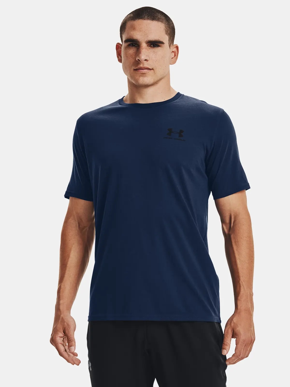 KOSZULKA MĘSKA UNDER ARMOUR T-SHIRT SZYBKOSCHNĄCA BAWEŁNA SPORT 1326799-408 Rozmiar S