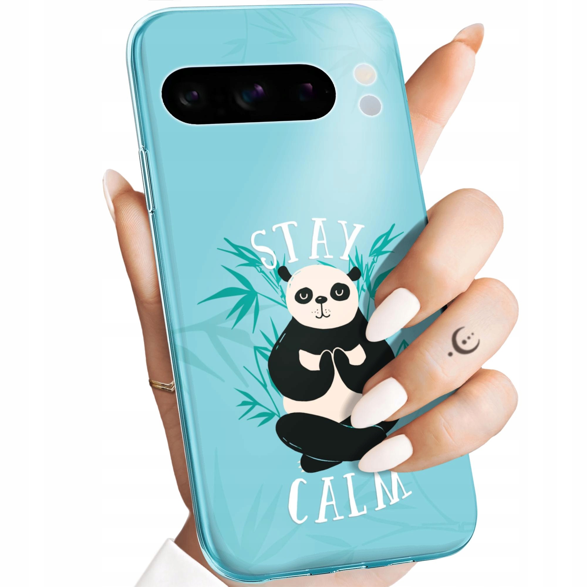 Etui Do Google Pixel 8 Pro Panda Bambus Pandy Obudowa Pokrowiec Case