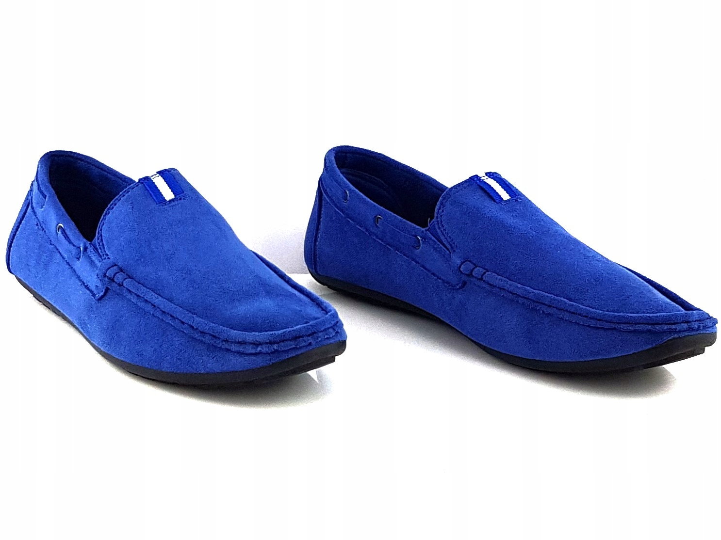 Venizi 501 Lekkie Miękkie Wygodne Mokasyny Męskie Zamsz Niebieski 42 Marka inna