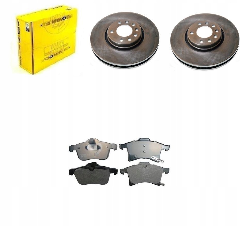 Kotouče Opel Astra H Přední 308 MM Sada