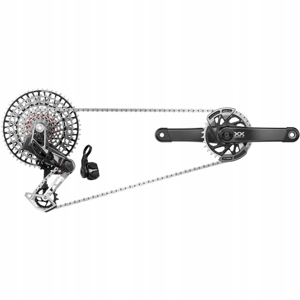 Sram XX Eagle Axs Transmission s měřením výkonu
