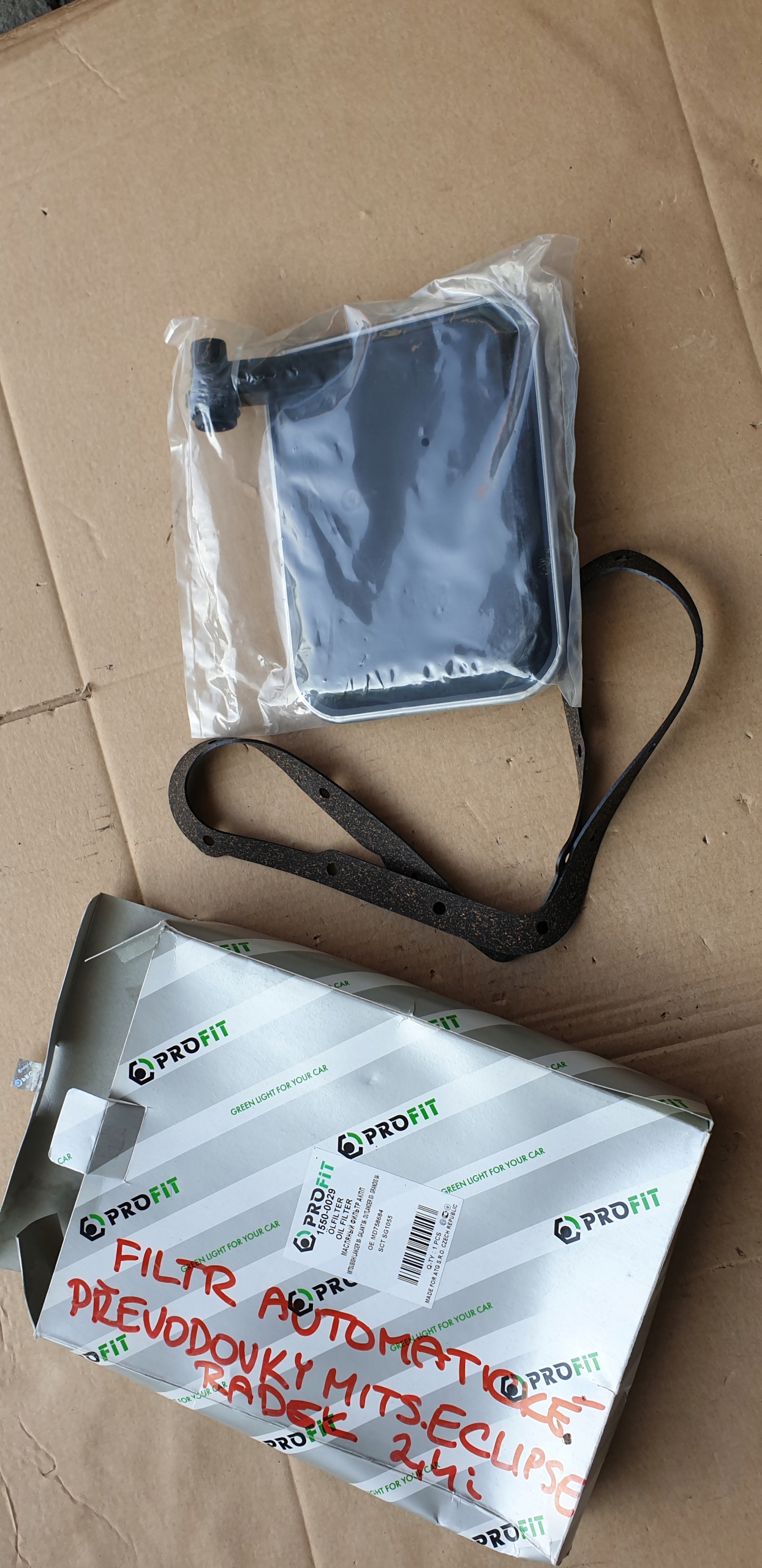 FILTR OLEJU AUTOMAT SKRZYNI MITSUBISHI ECLIPSE 2 4