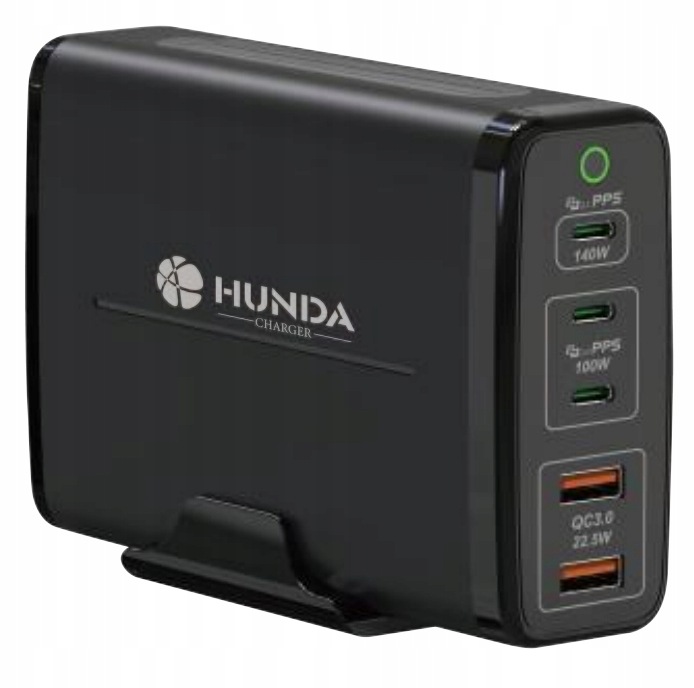 Usb Nabíječka 5-PORTOVÁ Gan Pd Hunda Nabíjecí Stanice