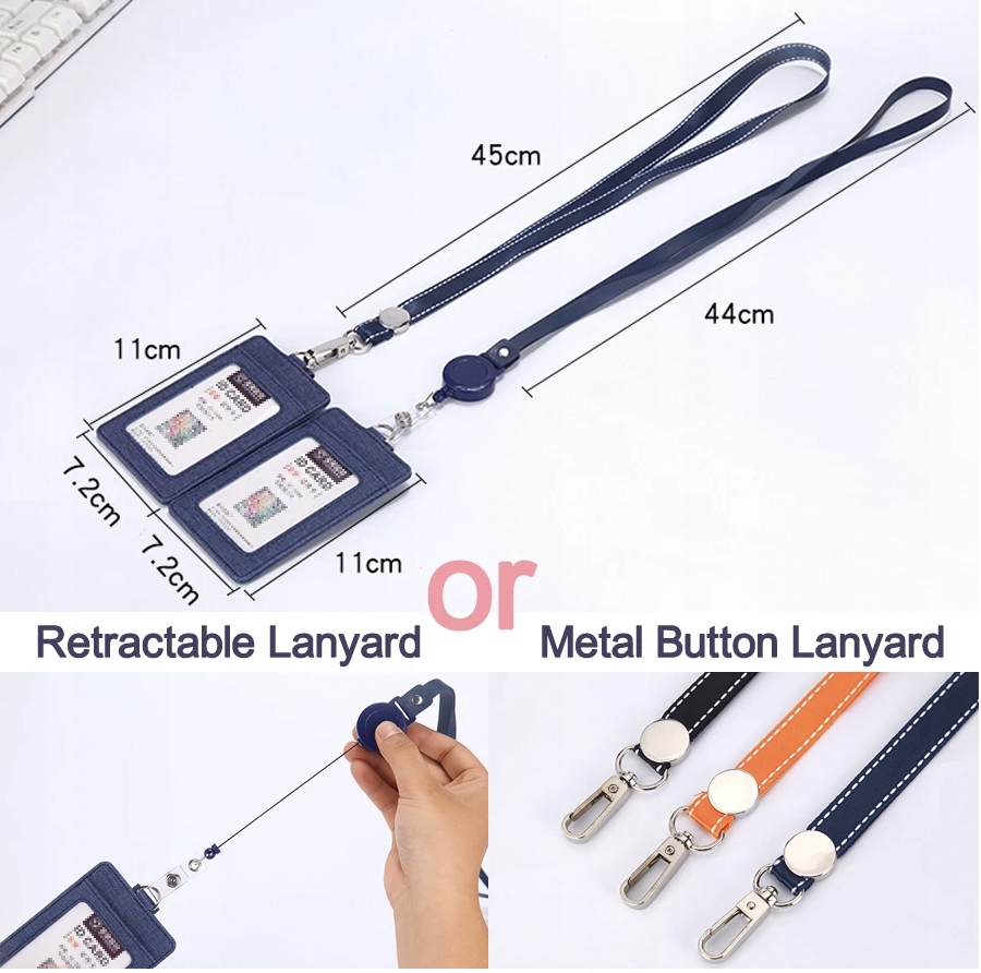 ETUI NA IDENTYFIKATOR KARTY SMYCZ RÓŻOWE Marka inny