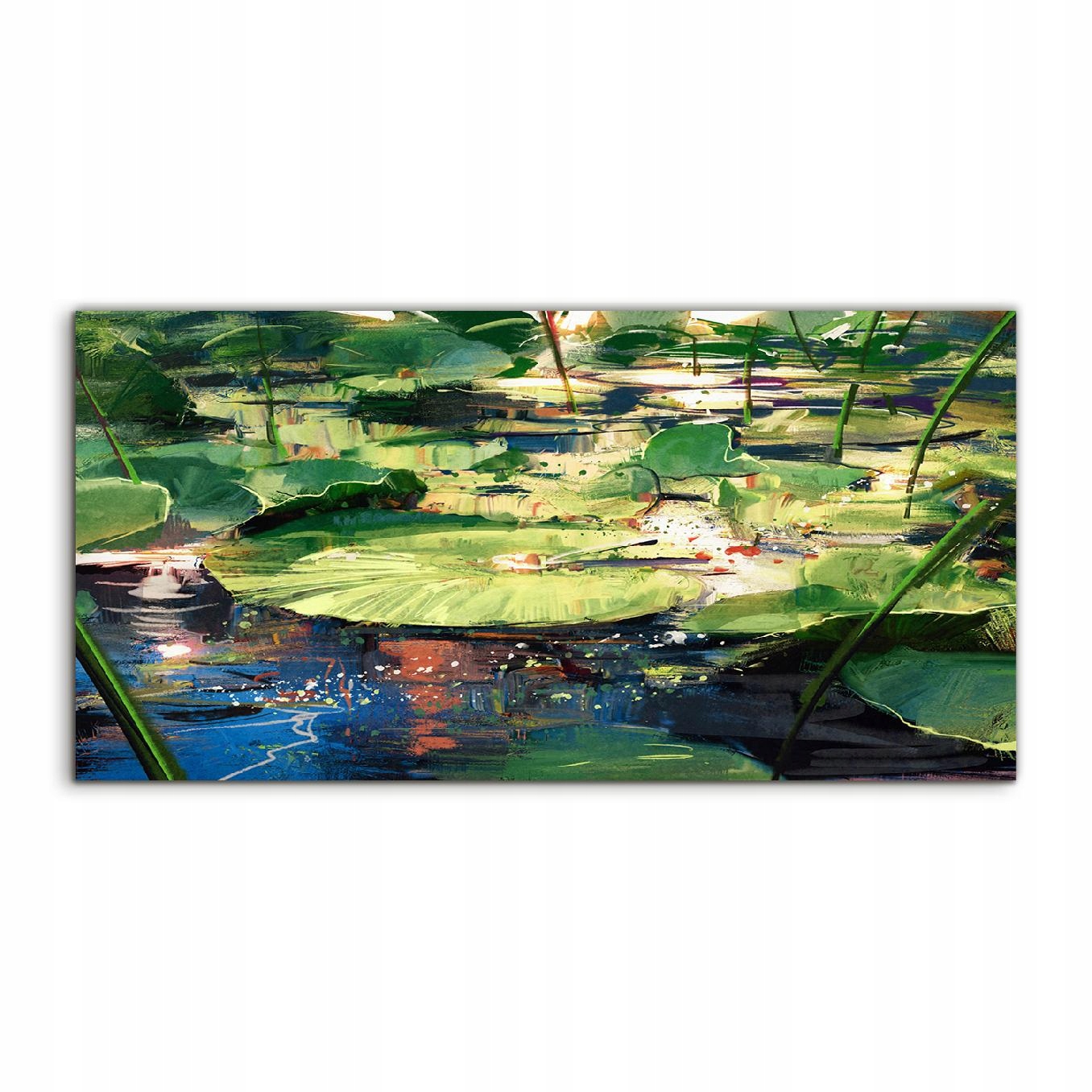 Akrylový fotoobraz 120x60 na stenu Lotos Kvet Rastlina